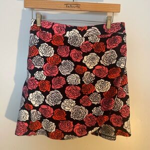 Jones NY red , black& white skort XL